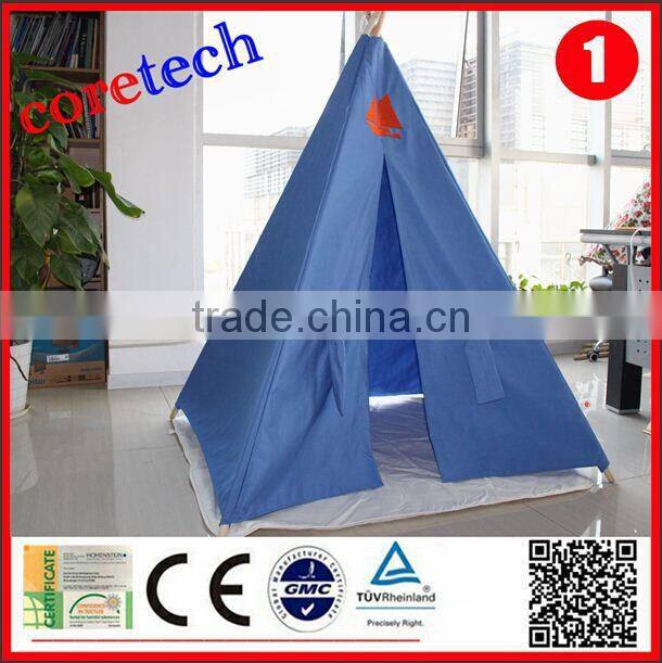 Breathable waterproof kids folding house tent, teepee tent
