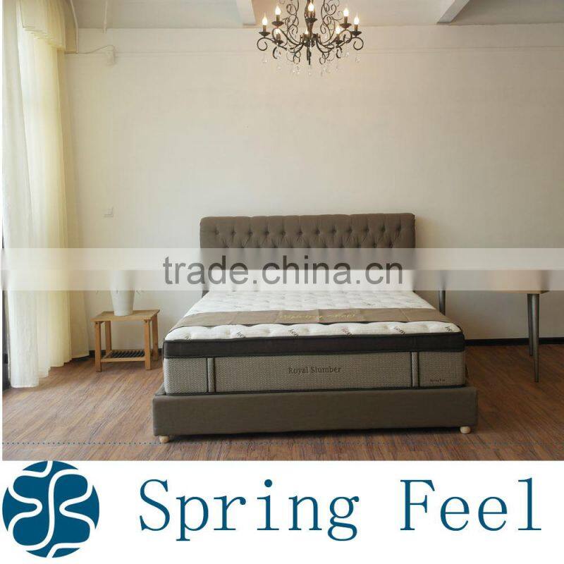 Wholesale 5 Star Hotel Mattress pocket spring Latex Mattress