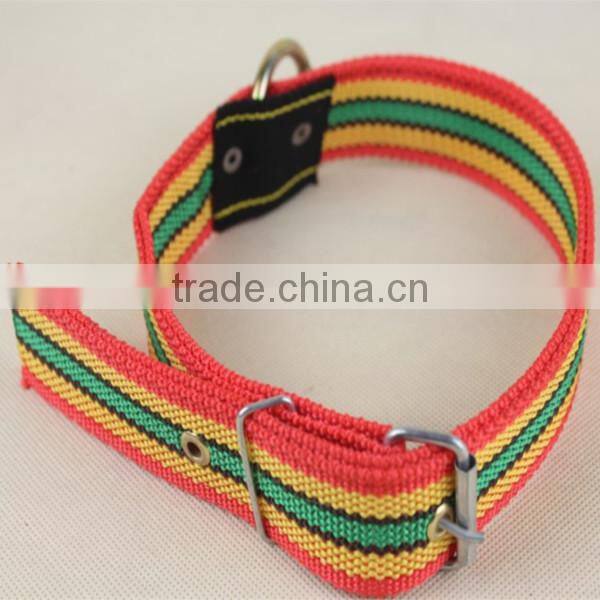 2 inch military braided nylon dog collar
