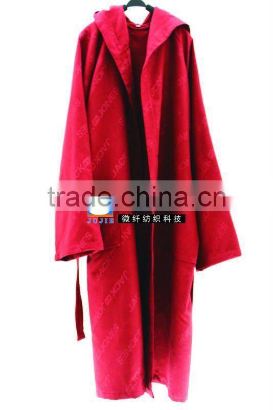 Super absorbent bath robe for man
