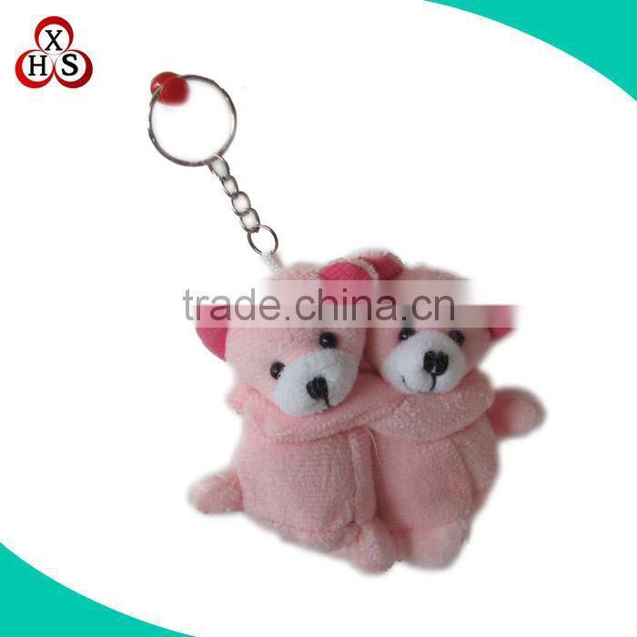 OEM factory price stuffed sheep keychain soft plush sheep keychain