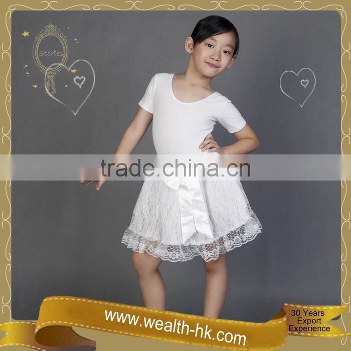 Lovely White Lace Ballerina Tutu Skirt Party Dress