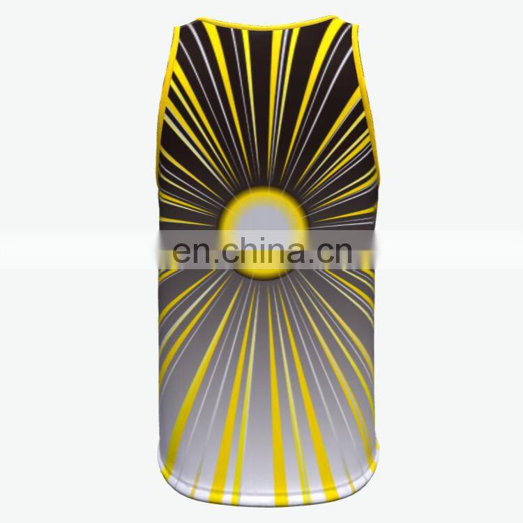 New design yellow running wear