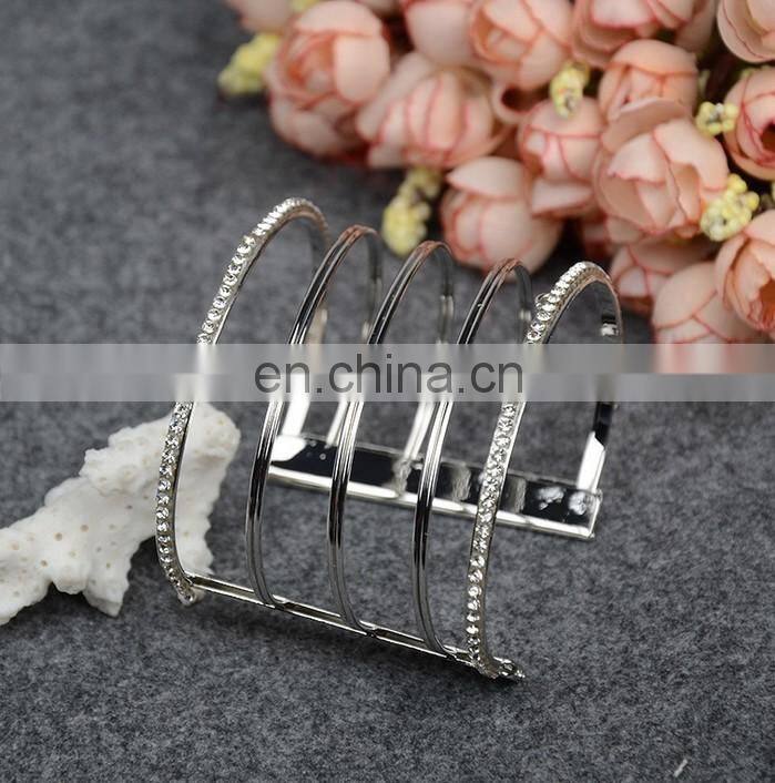 Newest design bangle shinny bangle Rose gold bangle with shell bracelet