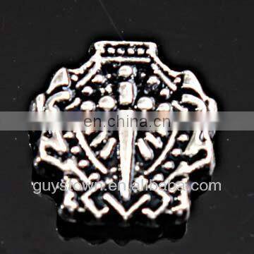 custom alloy metal logo badge plate for Garment Accessories