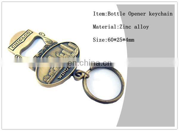 High quality Custom design Metal bottle opener with sound