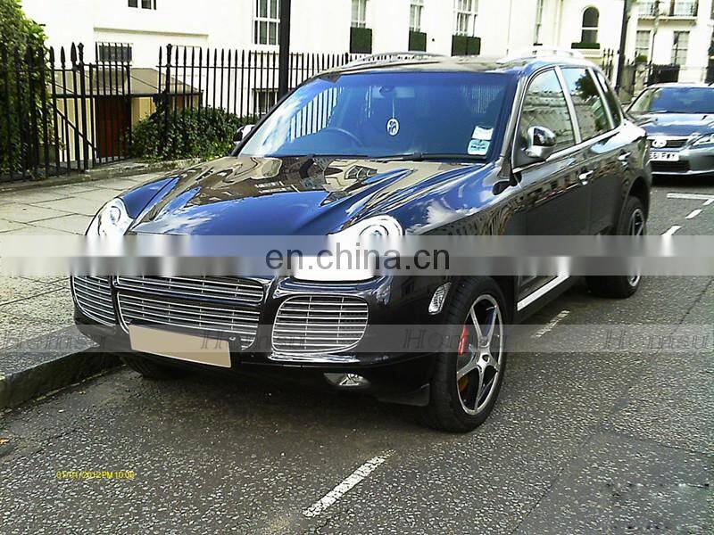 car parts auto spare pack earo kit fiber glass material TA style design body kit with hood and exhaust for cayenne 955 04-07