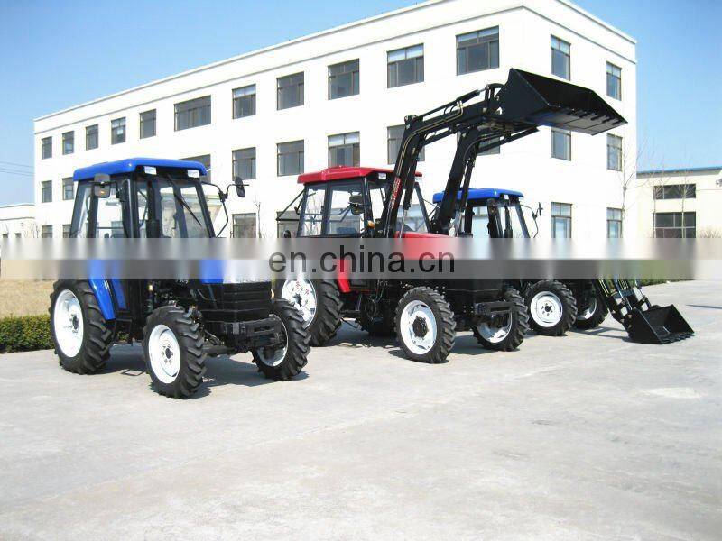 404 tractor with hole digger