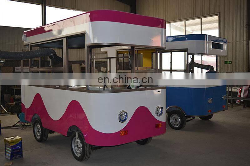 Australia standard mobile food trailer/ towable food trucks for sale