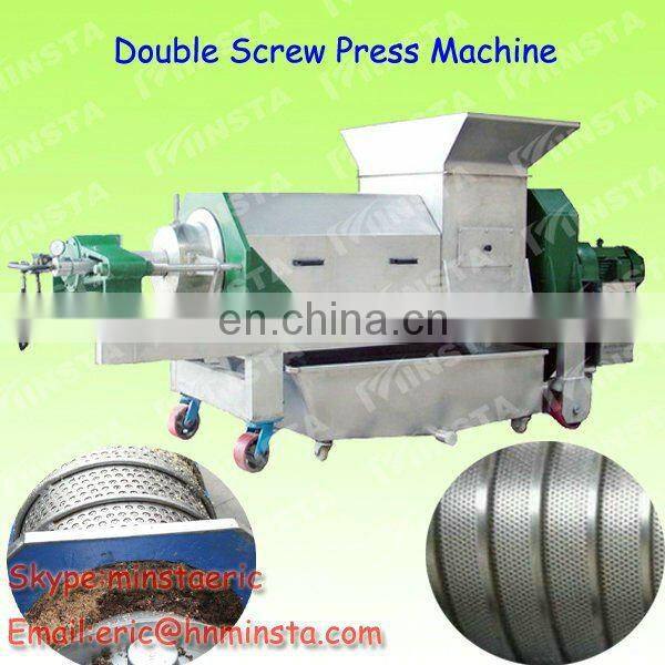 high effective heavy and durable double screw food waste disposer