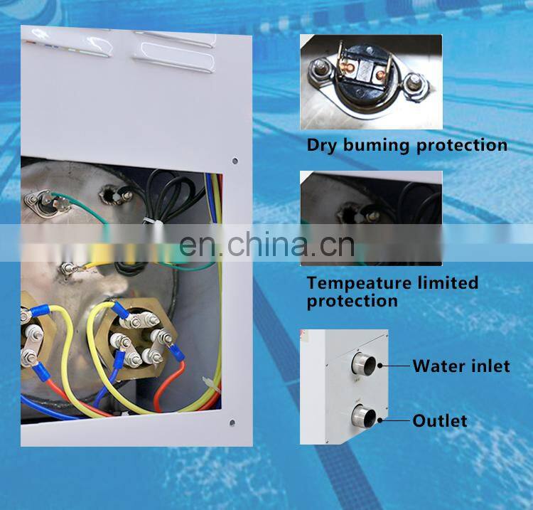 2018 New Style High Efficiency Underground 24 KW Portable Pool Heater