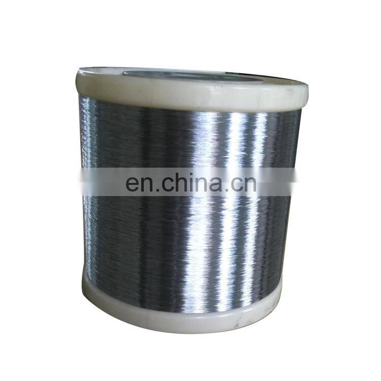 silver color steel wire on spool