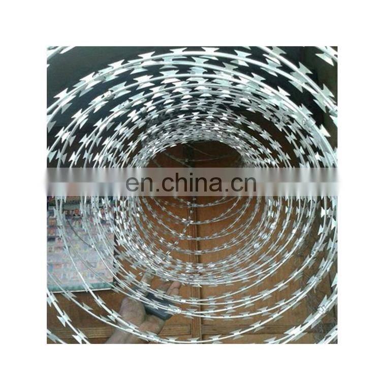 Security Fencing Concertina Blade Barbed Razor Wire
