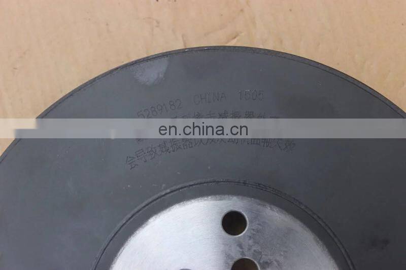 ISLE9.5 diesel engine crankshaft turned vibration damper 5289182