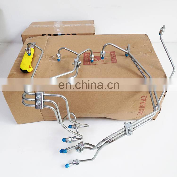 Diesel Engine 4BT 180P 4934470 High Pressure Fuel Injection Pipe