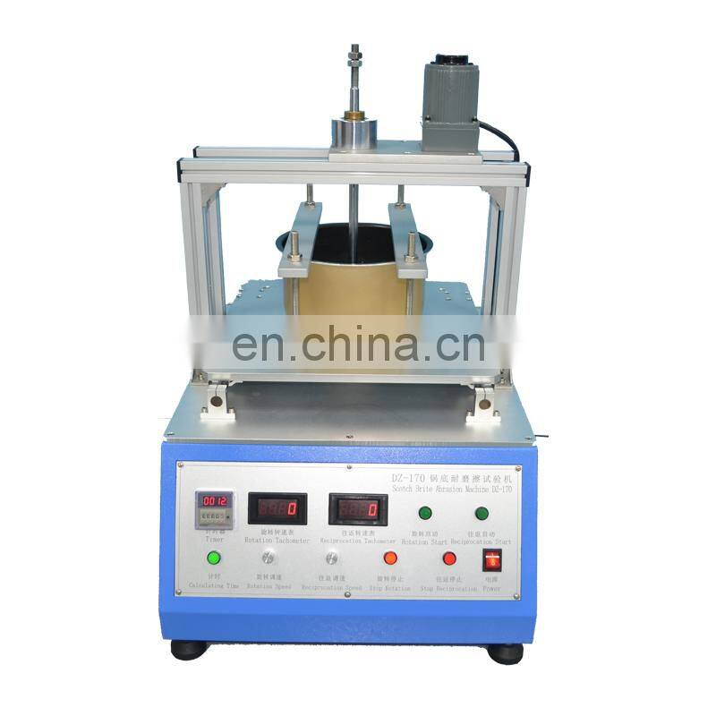 Nonstick Finishes Abrasion Resistance Tester, CM21.1 Abrasion Test on Cookware and Bakeware