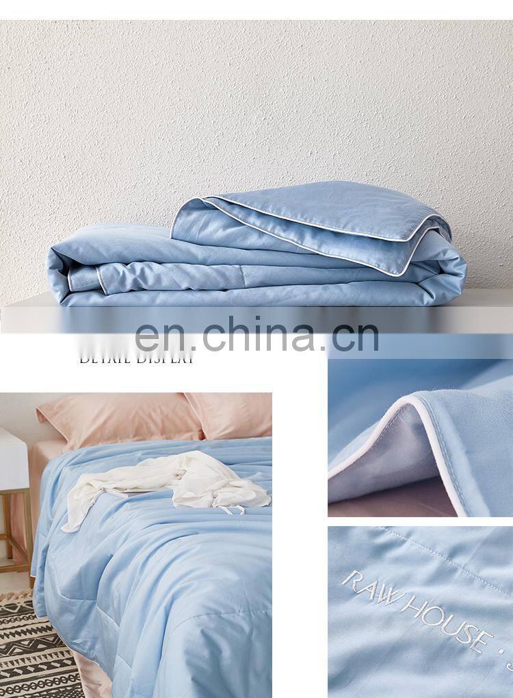 RAWHOUSE 60S SATIN cotton 100 % fabric summer quilt