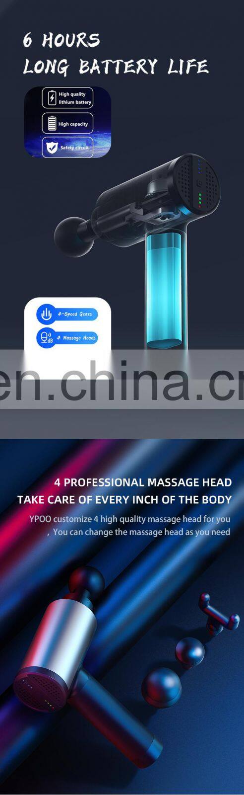 Amazon best selling 2020 percussion gun handheld mini fascia massage gun