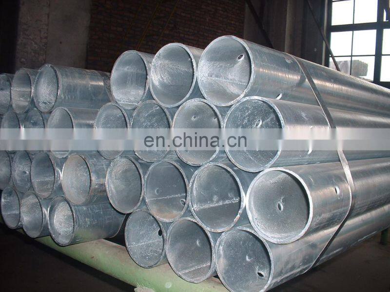 Hot dip galvanized highway guard rail with W shape section and powder coated surface