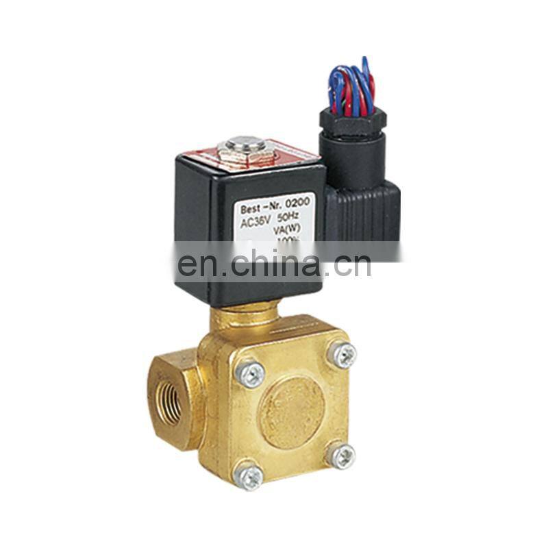 2W350-35 1 1/4" inch NPT G BSPP PT Thread Brass Electric 2 Port water valve