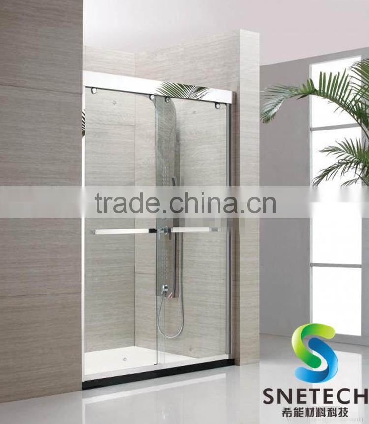 tempered glass for bathroom sliding doors
