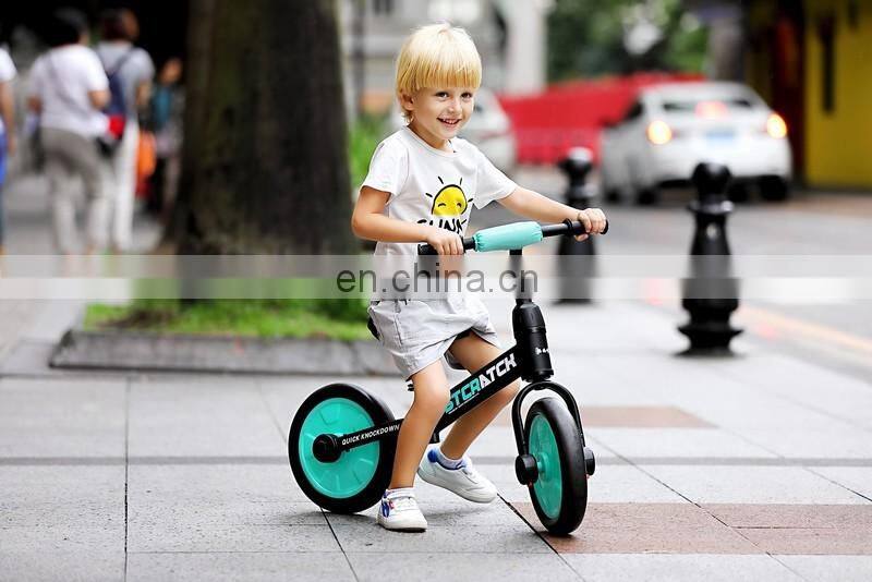 Cheap factory product 2 IN 1 kids steel balance bike children bicycle