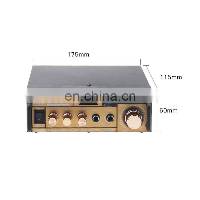 Hi Fi Bluetooth Digital Audio Car 2.1 Channel Home Audio Sound Amplifier