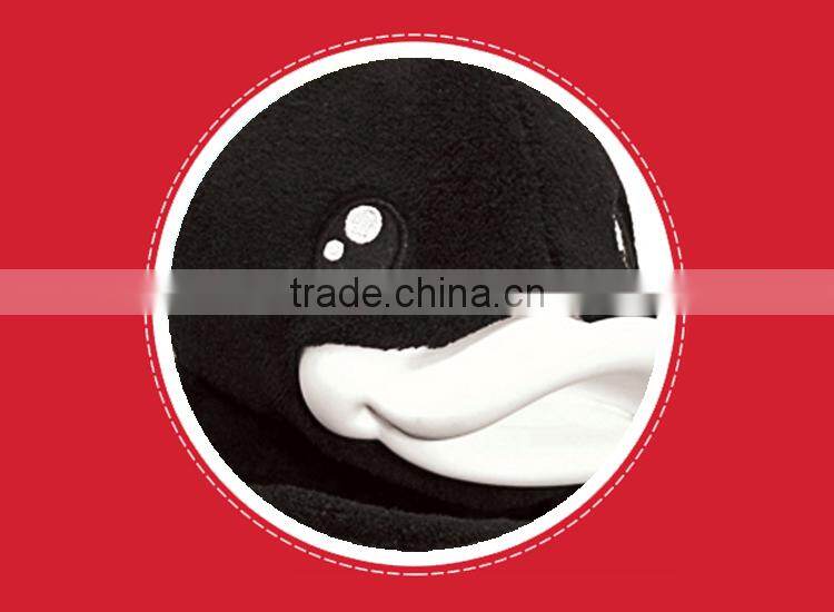 Duck shape car multi-function polyester pouch bag