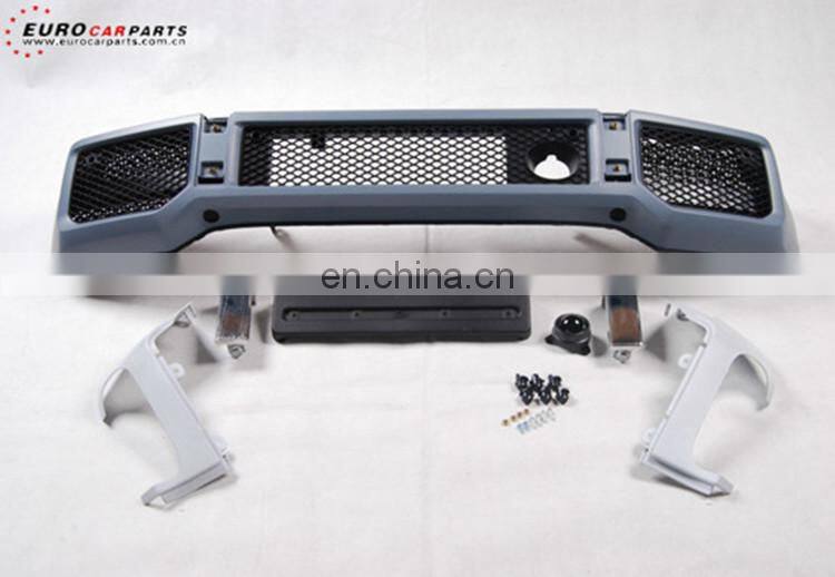 G class w463 full body kits for G350 G500 G55 upgrade to G63 G65 front bumper grille over fenders side mirror headlights cover