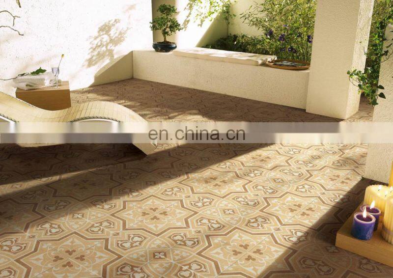 Small cheap decoration 200x200mm flower tile