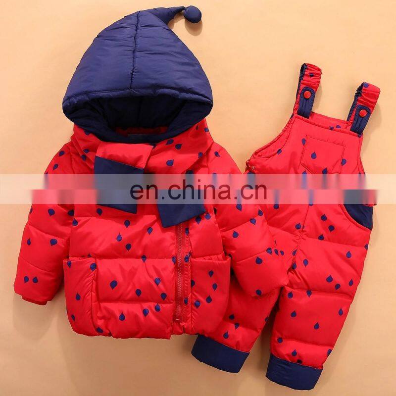 Wholesale Winter Jackets Children's girls children's down jacket suit girls'Prom Bangladesh China market new products