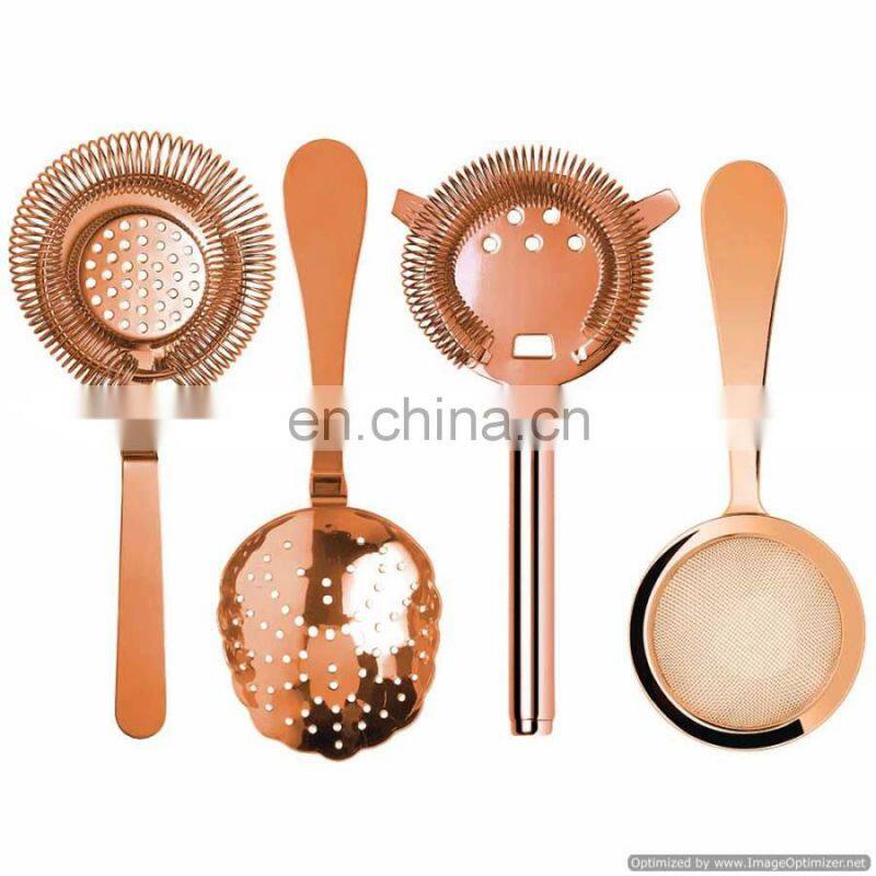 copper plated bar strainer