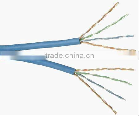 Solid Copper Cat5e UTP CMP CMR cable