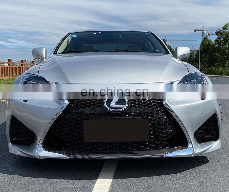 Runde Car Modification ABS Material GSF Style Old Lexus Upgrade IS300 Body Kit For 06-12 Lexus IS250 Front Bumper Grille
