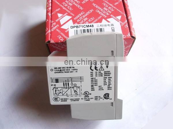 carlo gavazzi three phase relay DPB71CM48 Monitoring relay