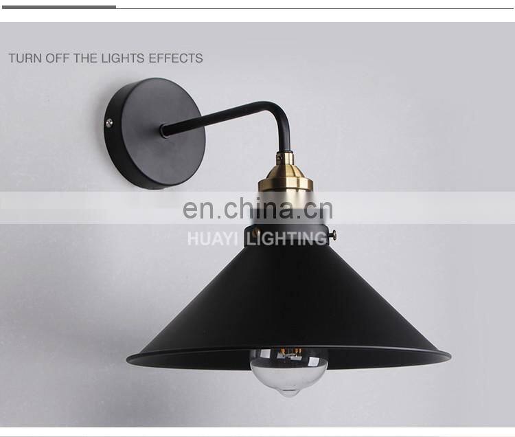 HUAYI Quality Lighting Boundary Motion E27 60w Wall Light Led