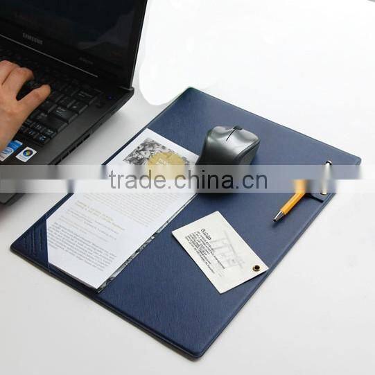 2016 new design custom saffiano leather mouse mat mouse pad mousepad