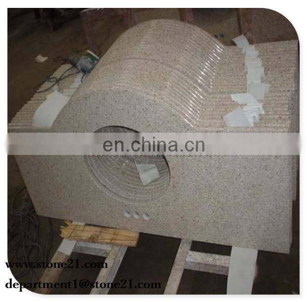 salt and pepper white granite bar counter top