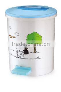 Callia hot selling Plastic Dustbin/garbage can