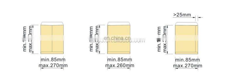 ZF150 A4 Pocket Type Automatic Brown Kraft Paper File Folder Envelope Making Machine