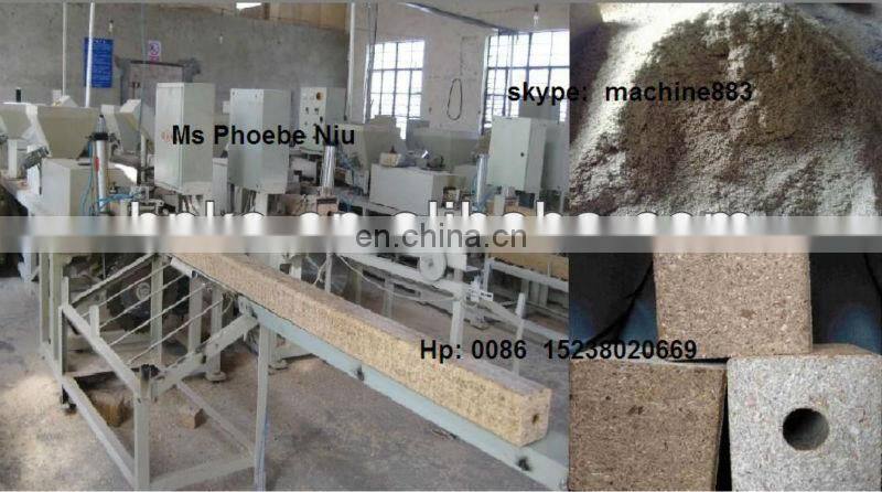 sawdust block press machine