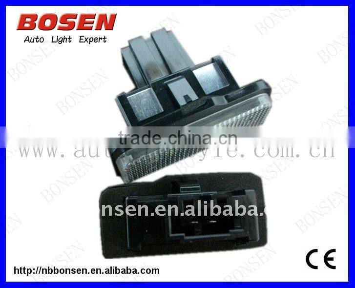 2013 NEW hot selling wholesale price benz W203(5D)Wagon,W211,W211 5D wagon,W219,R171 number plate light