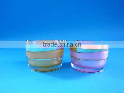 15ml heart shape acrylic plastic jar with plastic cap