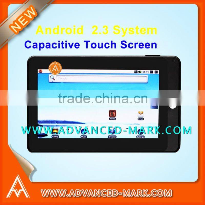 Brand New & Cheap , 7" 1.2 GHZ 512 MB 4GB Multi-Touch Screen 2.0M Camera 3500 MAH Battery Tablet PC ,Android 2.3 TCC8803
