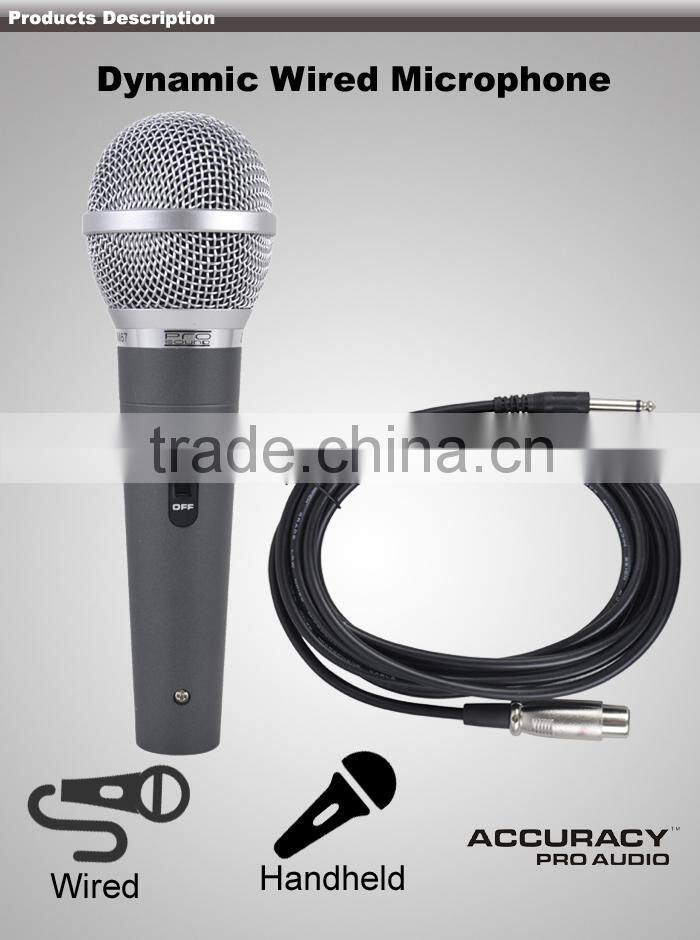 Recording Studio Equipment Wired Handheld Microphone DM-673
