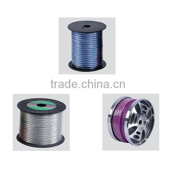 4AWG Transparent Copper Power Cable