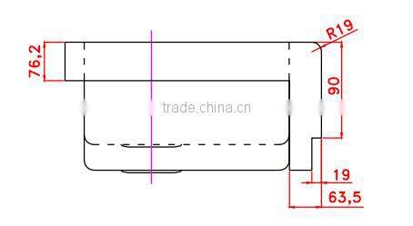 2016 Hot selling stainless steel apron front sink