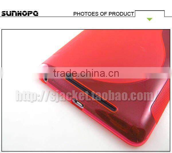 s line Tpu Gel soft pad case for google nexus 7