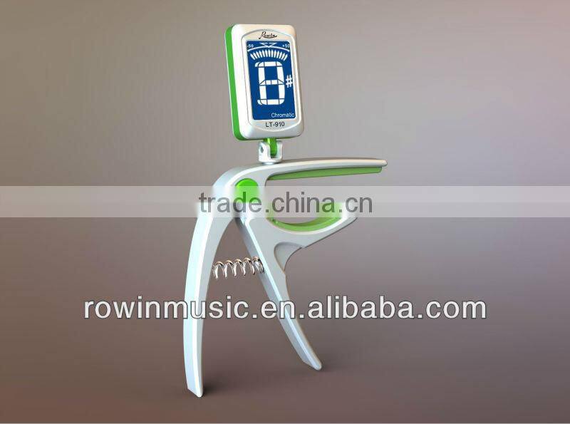 Capo Tuner LT-910 Guitar.HQ.Metal.Factory Directly.OEM.ODM.Rowin Music.