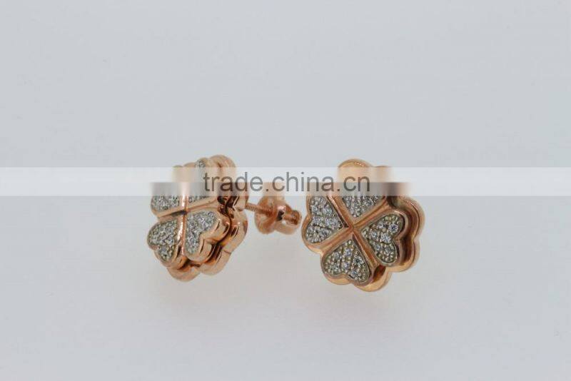 Top Design Dubai Gold Jewelry Earring